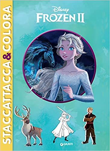 libro con sticker di Frozen
